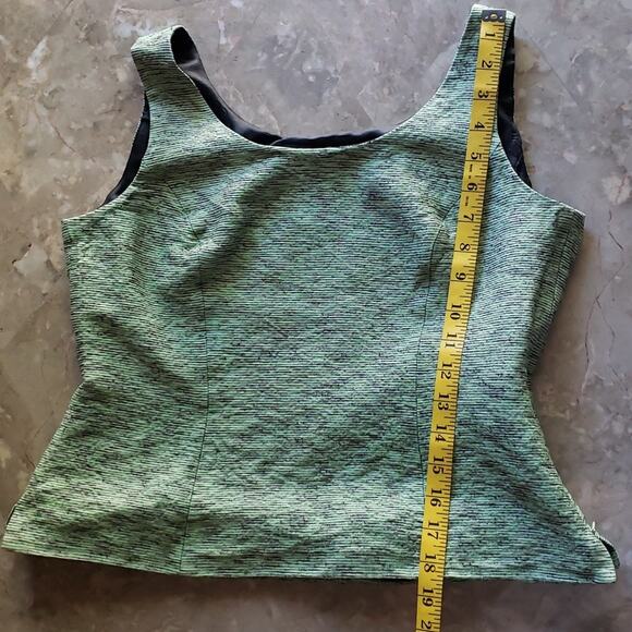 Kasper Silk Sleeveless Textured Blouse Size 6 - Picture 5 of 8